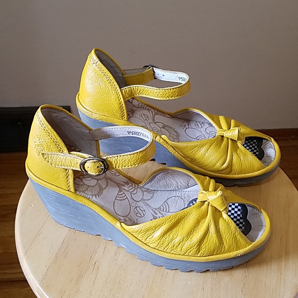 R. FLY LONDON Mustard Shoes